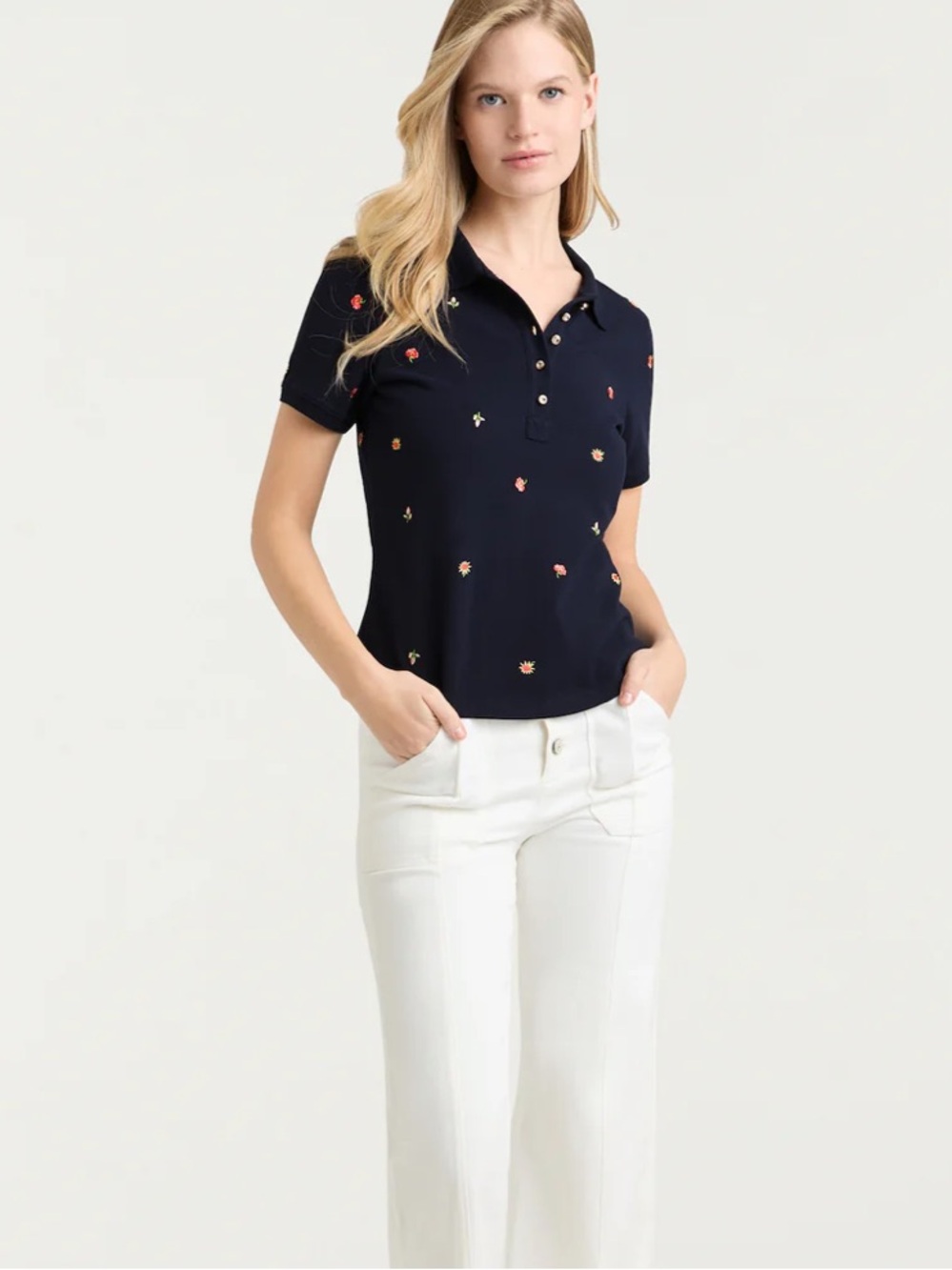 Cinq à Sept Diana Polo Top